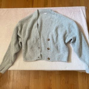 Garage grey soft cardigan